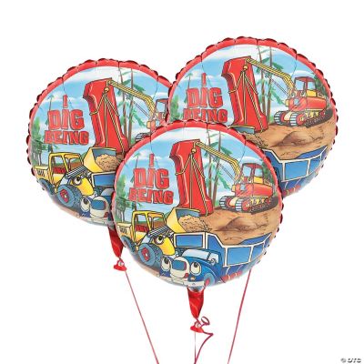 ﻿“I Dig Being 1﻿” Birthday Balloon Set