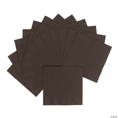 Chocolate Brown Luncheon Napkins