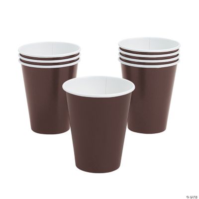 Chocolate Brown Party Cups