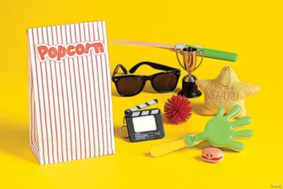 Movie Night Filled Treat Bags