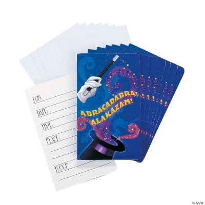 Magic Party Invitations