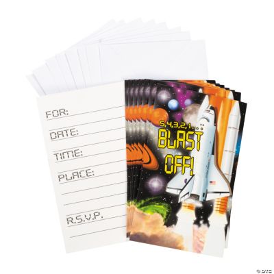 Outer Space Invitations