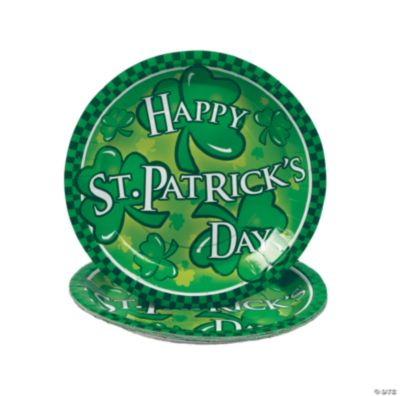 St Patrick’s Day Plates