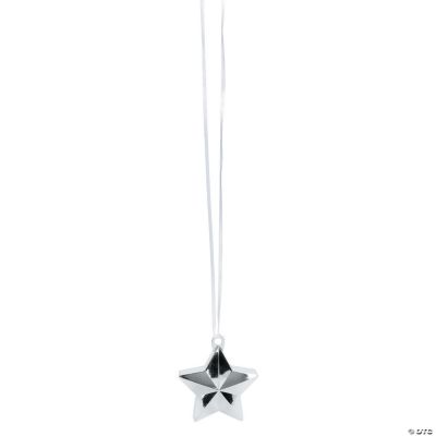 Silvertone Star-Shaped Balloon Weights