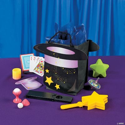 Top Hat-Shaped Filled Treat Bags