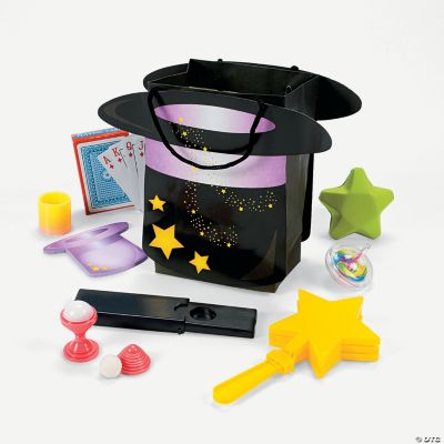 Top Hat-Shaped Filled Treat Bags