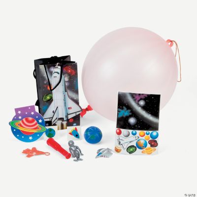 8 Outer Space Filled Treat Bags