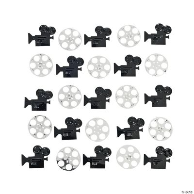 Camera And Film Confetti