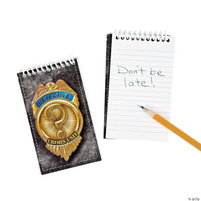 Detective Spiral Notepads