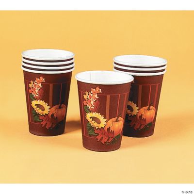 Fall Leaves Cups