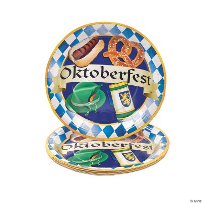 Oktoberfest Party Dinner Plates