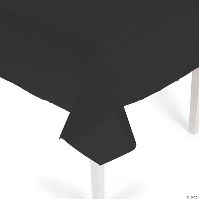 Black Table Cover