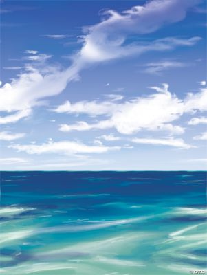 Design-A-Room Pirate Ocean Background