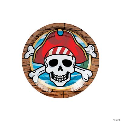 Pirate Party Dessert Plates