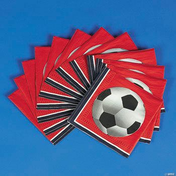 Soccer Jersey Luncheon Napkins
