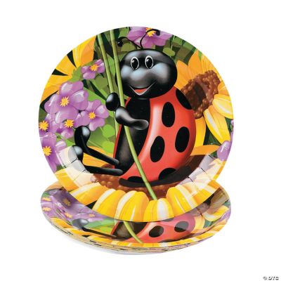Ladybug Dessert Plates