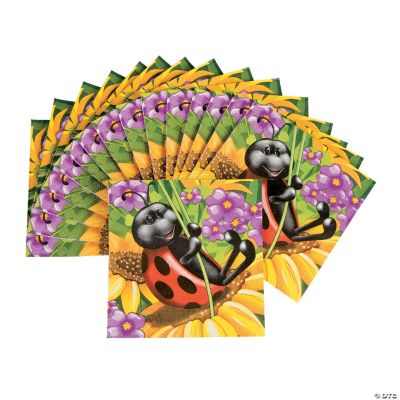 Ladybug Beverage Napkins
