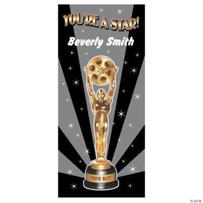 Movie Night Personalized Door Cover