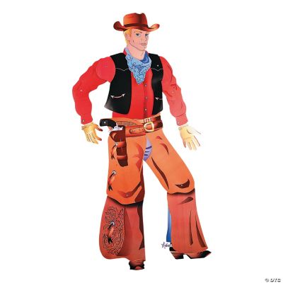 Large Jointed Cowboy Cutout