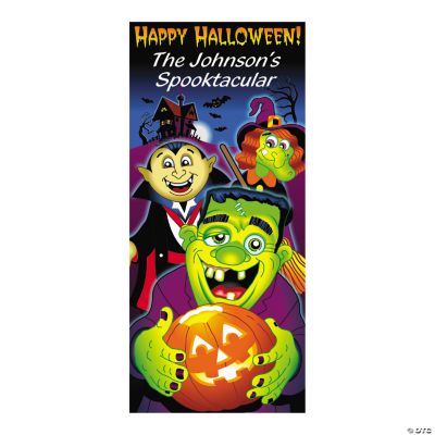 Personalized Little Monsters Door Cover