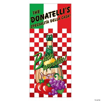 Personalized Italian Night Door Cover