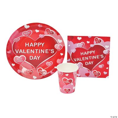 Valentine Hearts Tableware