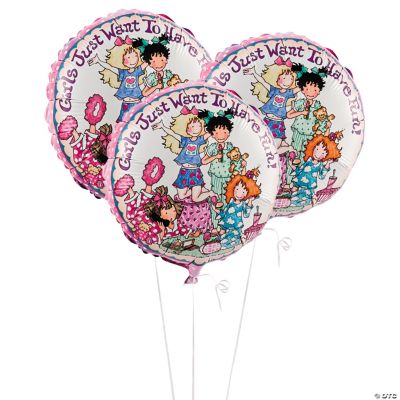 Slumber Party Mylar Balloons