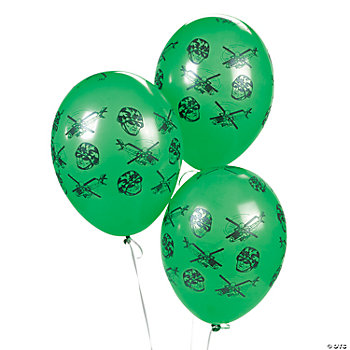 Camouflage Latex Balloons 84