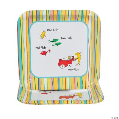 Dr. Seuss™ Baby Shower Square Dinner Plates