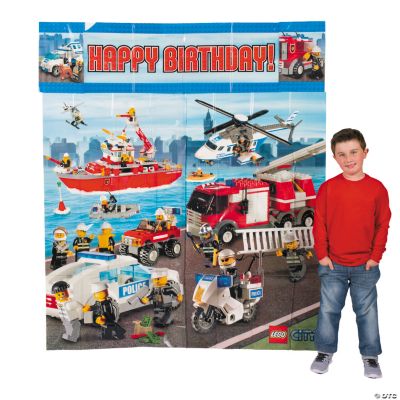 5 Pc. Lego® City Scene Setter Wall Decorating Kit