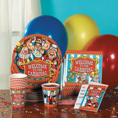 Big Top Tableware & Invitations