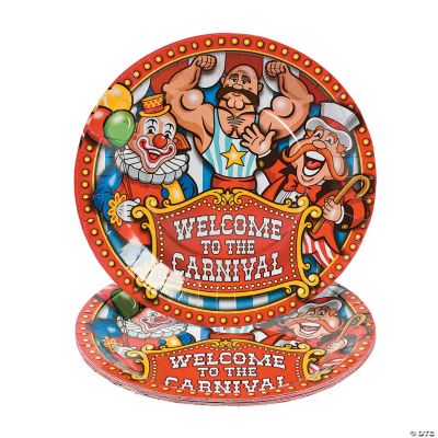 Under The Big Top Dinner Plates