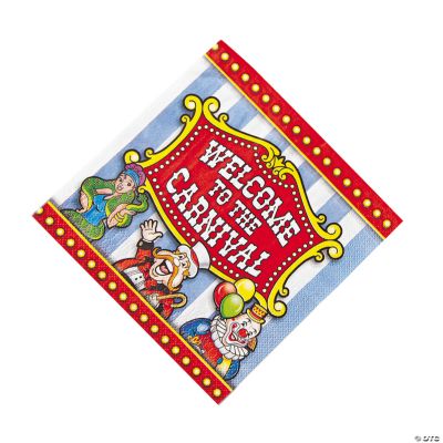 Under The Big Top Luncheon Napkins