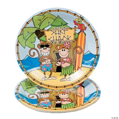 Beach Monkey Dinner Plates