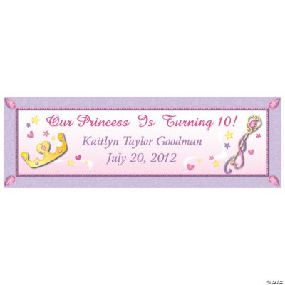 Personalized Princess Banner - Small