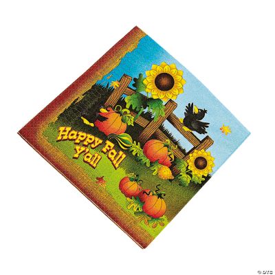 Harvest Hoedown Luncheon Napkins