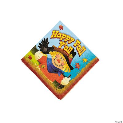 Harvest Hoedown Dessert Napkins