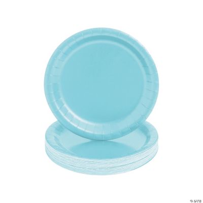 Light Blue Dessert Plates