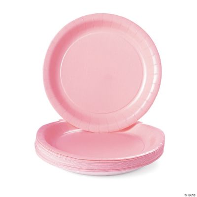 Light Pink Dessert Plates