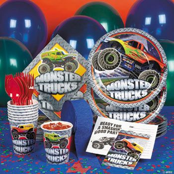 Monster Truck Party Supplies
