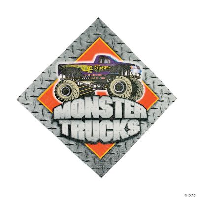 Monster Trucks Luncheon Napkins