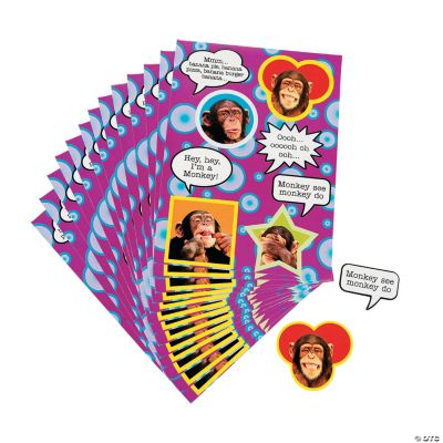 Monkey Sticker Sheets