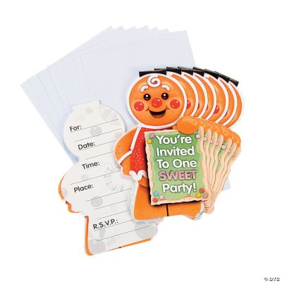 Candytown Invitations