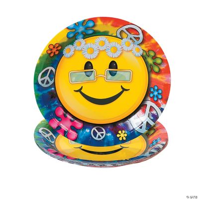 '60s Groovy Dessert Plates