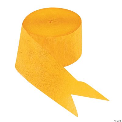 Yellow Paper Streamer