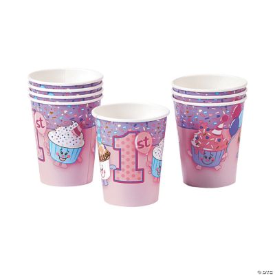 1st Birthday Cupcake Cups