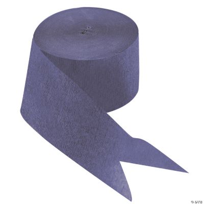 Purple Paper Streamer
