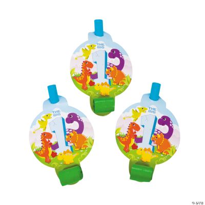 1st Birthday Dinosaur Blowouts