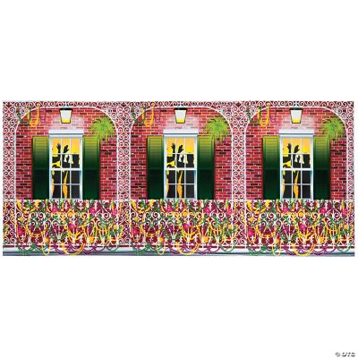 Mardi Gras Design-A-Room Balcony Background