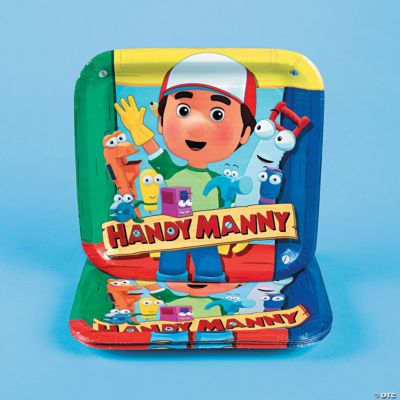 Handy Manny Dinner Plates
